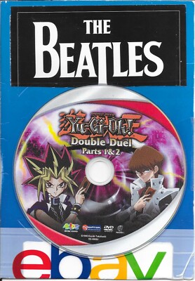 Yu-Gi-Oh-DOUBLE DUEL PARTS 1 AND 2-DVD-REPLACEMENT DISC ONLY-FREE SHIP IN CANADA-image