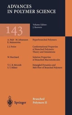Branched Polymers II by Jacques Roovers (English) Hardcover Book-image