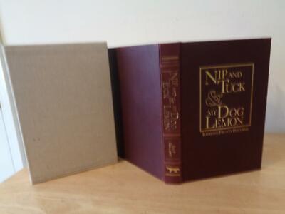 NIP & TUCK /MY DOG LEMON Ray Holland LIVEOAK PRESS ltd  LEATHER dog bird hunting-image