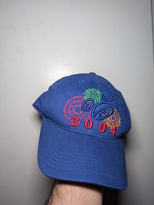 VTG 2004 Walt Disney World Cap Hat Adjustable 100% Cotton-image
