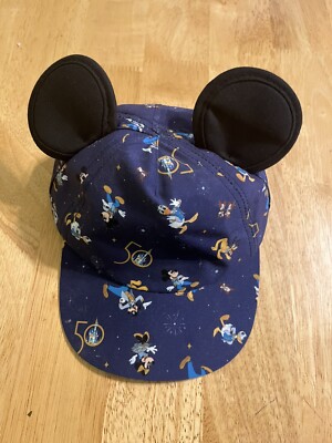 Walt Disney World 50th Anniversary Mickey Mouse & Friends Hat Infant Size-image
