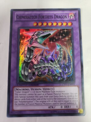 *** CHIMERATECH FORTRESS DRAGON *** SUPER RARE CT07-EN013 (MINT/LP) YUGIOH!-image