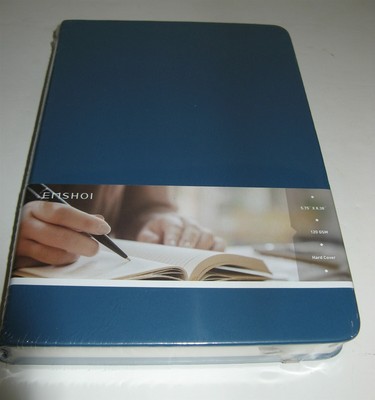 Emshoi Lined Journal Leather Covers New Sealed Light Blue-image