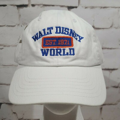 White Walt Disney World Park Medium Adjustable Cap / Hat NWT-image