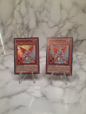 Yugioh - Archlord Kristya CT08-EN010 Limited Edition SUPER NM X2-image