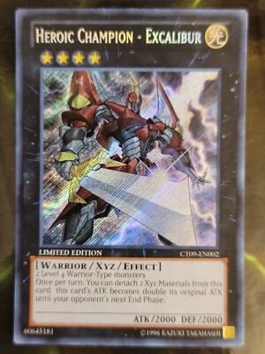 Heroic Champion-Excalibur CT09-EN002 (Limited Edition-Secret Rare)-image