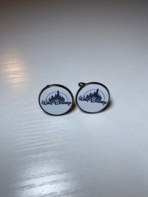 Vintage Men’s Jewelry Walt Disney World Cufflinks-image