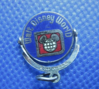 Sterling Silver Enameled Walt Disney World Charm-image