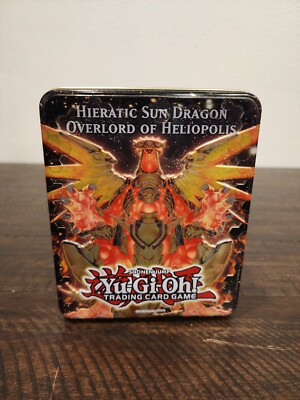 Yu-Gi-Oh! Hieratic Sun Dragon Overlord of Heliopolis Collectors Tin EMPTY-image