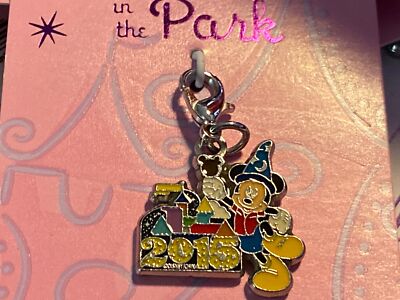 Walt Disney World Charmed in the Park Series 2015 Mickey Mouse Sorcerer New Clip-image