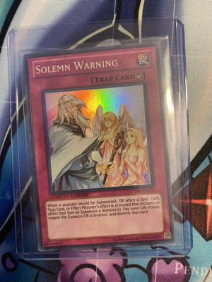Solemn Warning CT08-EN015 2011 Collectors Tins Limited Edition-image