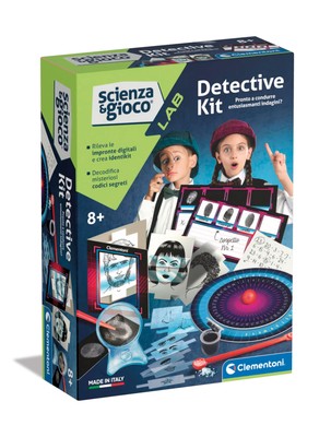 Clementoni Lab Experiments, Science, Laboratory, Detective, Fingerprint Recognit-image