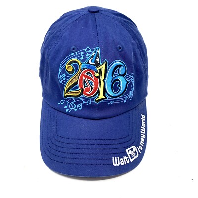 Disney Walt Disney World Parks 2016 Embroidered Strapback Adjustable Cap-Hat-image