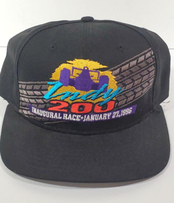 Inaugural Indy 200 Race 1996 Racing Hat / Cap At Walt Disney World NOS w/TAG-image