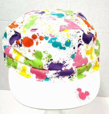 Walt Disney World cap Mickey Mouse Painters splash Hat Multicolor Glitter-image