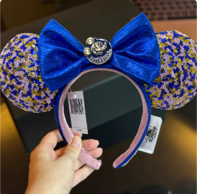 DisneyParks Mickey Minnie Mouse Ears Annual Passholder Exclusive Headband 2021-image