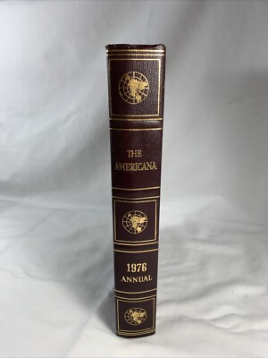 The Americana Annual 1976: An Encyclopedia of the Events of 1975 - GOOD-image