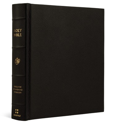 ESV Journaling Bible (Buffalo Leather over Board, Deep Brown) by ESV Bibles-image
