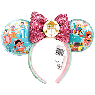2024 Disney'Parks It’s A Small World Ears Headband XMAS Gift-image