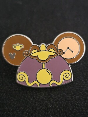 Disney Pin 2024 WDW Hidden Mickey Character Ear Hats - Cogsworth [163893] (9)-image