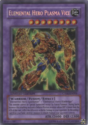 1x (P) Elemental Hero Plasma Vice - CT04-EN006 - Secret Rare - Limited Edition  -image