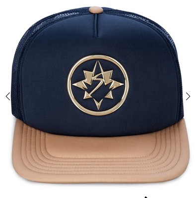 Disney Parks MARVEL Collection The Marvels Baseball Hat Metallic Insignia NWT-image