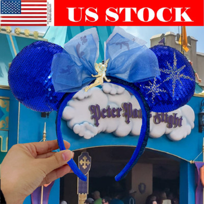 Disney Parks Minnie Mouse The Main Attraction Ear Headband Peter Pan's Flight US-image