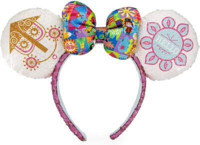 Disney Parks It's a Small World Mickey Minnie Ears Headband-image