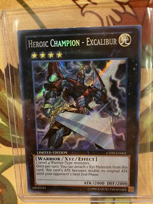 Yu-Gi-Oh! TCG Heroic Champion - Excalibur 2012 Collectors Tins CT09-EN002 NM-image