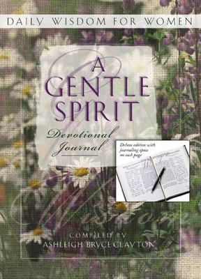 A GENTLE SPIRIT DEVOTIONAL JOURNAL By Ashleigh Bryce Clayton Excellent Condition-image