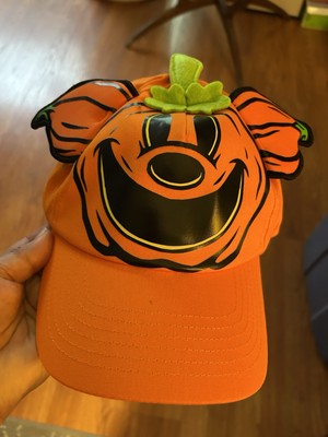 Disney Baseball Cap Hat Halloween Mickey's Pumpkin Patch Jack-o'-Lantern-image