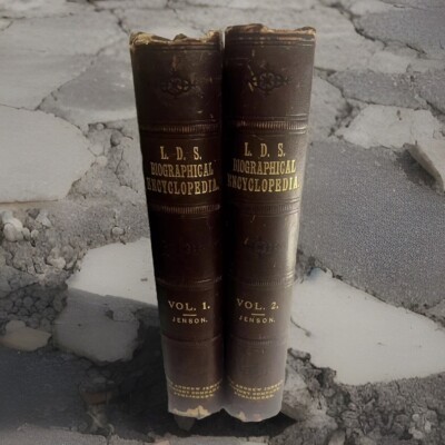L.D.S. Biographical Encyclopedia, Vol. 1 & Vol. 2 by A. Jenson, 1901 First Ed.-image