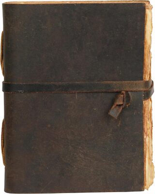 Vintage Leather Bound Journal for Men & Women - 10