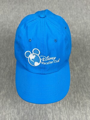 Disney Mickey Mouse Hat One Size Adult Blue Vacation Club Strapback Lightweight-image