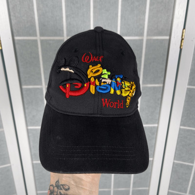 Walt Disney World Embroidered Black Adjustable Hat Cap Adult Winnie the Pooh-image