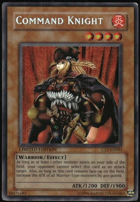 Yu-Gi-Oh! - Tins Command Knight 2004 CT1-EN003 Secret Rare Limited Edition-image