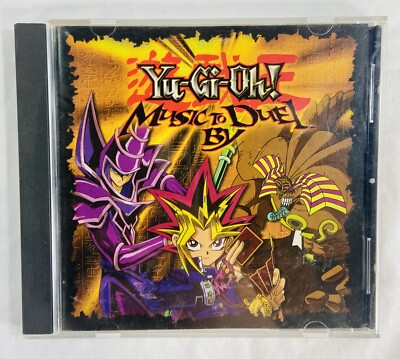 (REPLACEMENT Case and Booklet ONLY) Yugioh Music To Duel By CD Case No Disc-image