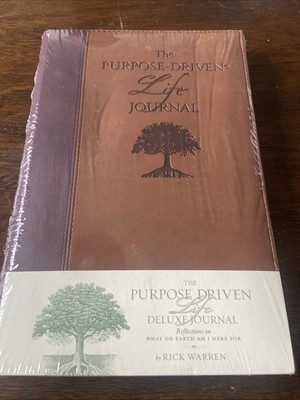 New The Purpose-Driven Life Deluxe Journal - Leather Bound By Warren, Rick -image