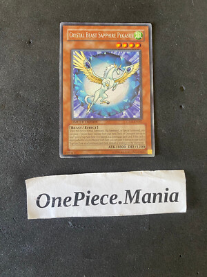 Yu-Gi-OH! CRYSTAL BEAST SAPPHIRE PEGASUS CT04-EN002-image