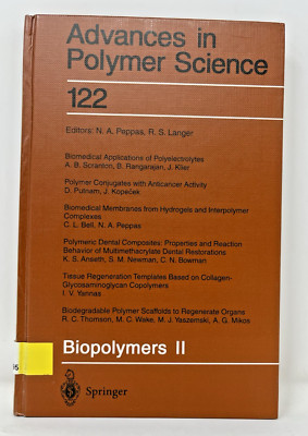Advances in Polymer Science:  Biopolymers II  SHIPS FREE-image