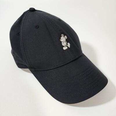 DisneyParks Mickey Mouse Nike Dri-Fit Golf Baseball Hat Black Legacy91 Cap Black-image
