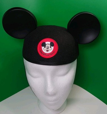 Walt Disney World Mickey Mouse Black Felt Hat Ears Disney Parks -image