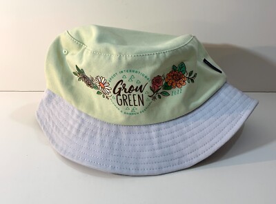 WDW Epcot Flower & Garden Festival Grow Green Bucket Hat Spirit Jersey 2022 NWT-image