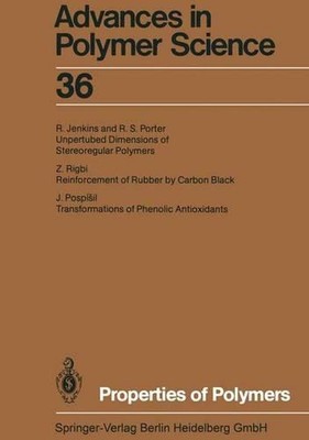 Advances in Polymer Science: Fortschritte der Hochpolymeren-Forschung by R. Jenk-image
