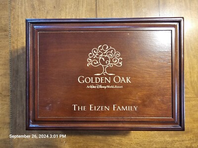 Jewelry Wood Box from Golden Oak Resort at Walt Disney World -image