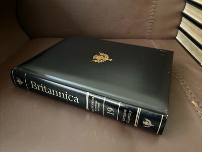 Britannica Macropaedia Knowledge In Depth Vol 19. Excretion Geometry Leather/HC-image