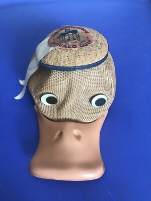 Vintage Walt Disney World Donald Duck Hat-image
