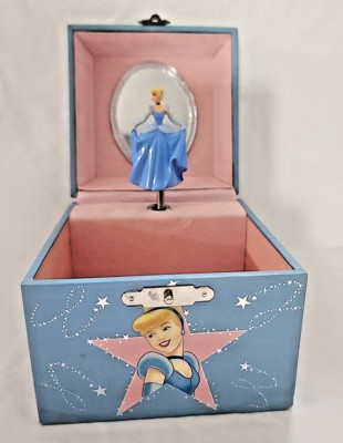 Disney Parks Musical Cinderella Box Jewelry Trinket Box So This Is Love (LGT)-image