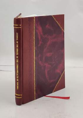 Journal of the Senate of Virginia. 1823-1824 by Virginia. Genera [Leather Bound]-image