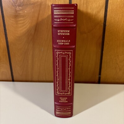 1985 Franklin Library Stephen Spender Journals 1939-1983 1st Edition-image